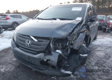 2012 Honda Odyssey Ex-L из США, поврежденный, VIN 5FNRL5H67CB037430